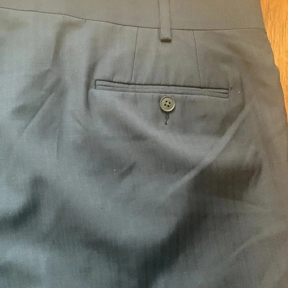 Michael Strahan Dress Pant Blue Big & Tall Size 52 x 29 New - Picture 9 of 10
